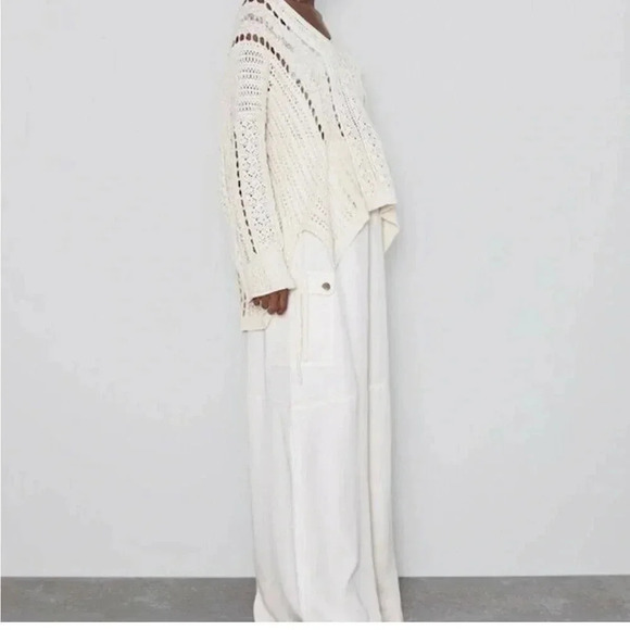 Zara oversized crochet sweater - Picture 2 of 9